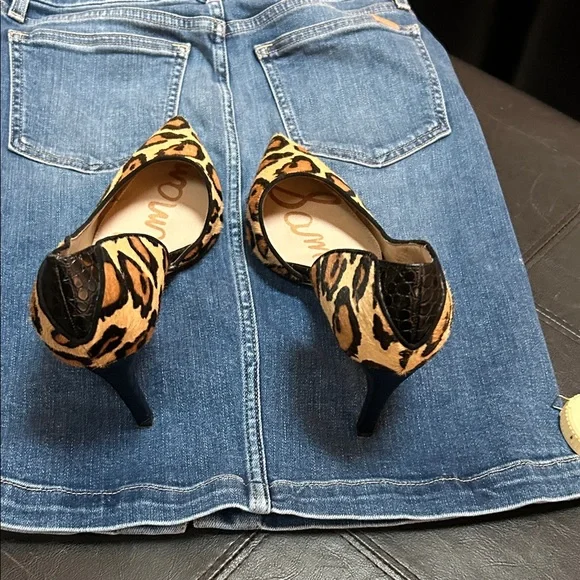 Sam Edelman Leopard Print Flats - Picture 7 of 9